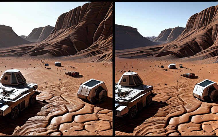 Here are two high-quality image prompts for Stable Diffusion XL, focusing on the themes of Martian colonization, as extracted from your text: