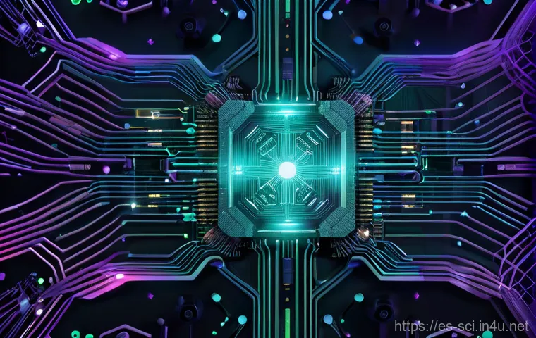 고체물리학과 반도체 산업 - **Prompt 1: The Dawn of Next-Gen Semiconductor Materials**
    "A sleek, futuristic laboratory bathe...